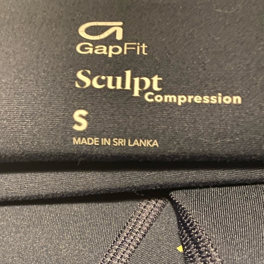 GAPFIT Sculpt Sculpt Compression Workout Pants - Navy Blue - Picture 10 of 10
